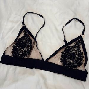 For Love and Lemons lace bralette size L